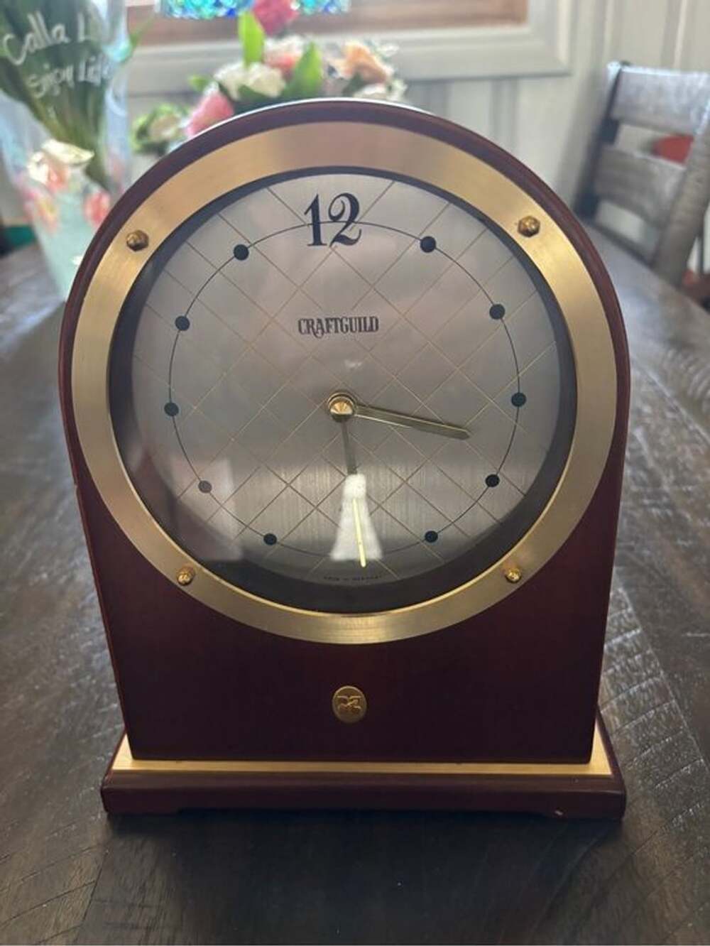 Craft guild by Reese’s Mantle Clock Quartz W738 Made in Germany